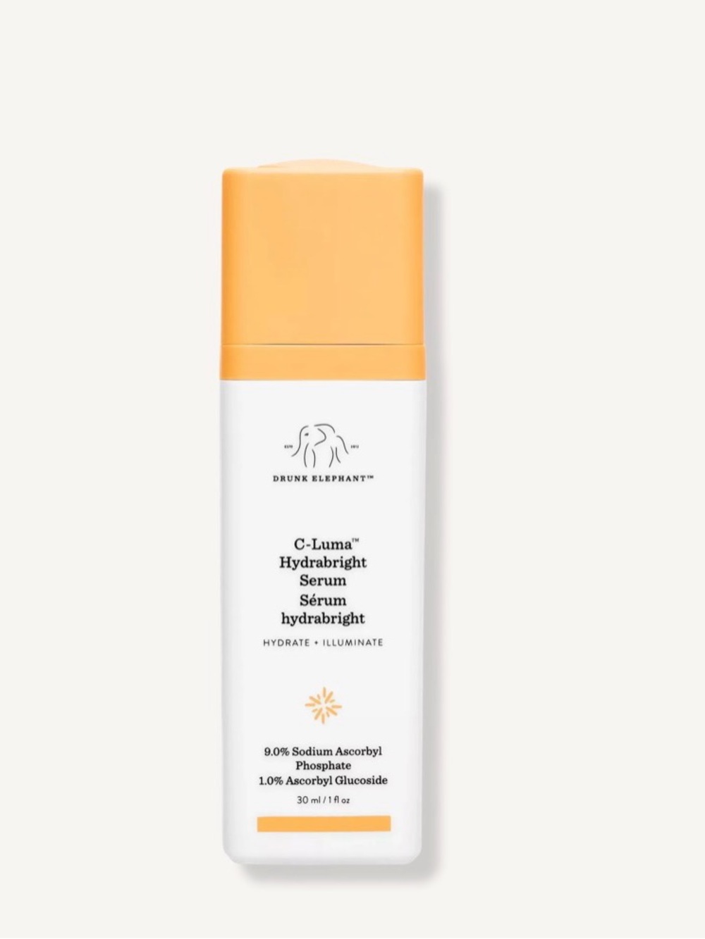 Drunk Elephant C-Luma HydrabrighT Serum — Gentle Vitamin C